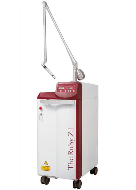 Qスイッチルビーレーザー