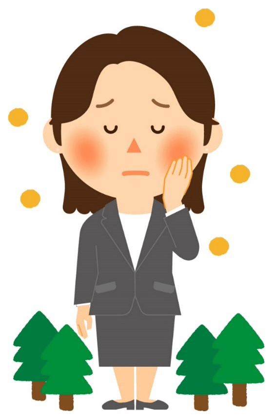 春に多い肌荒れの原因は花粉症かも？